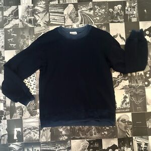 Cotton Citizen Boston Crew Sweatshirt in Vintage Navy